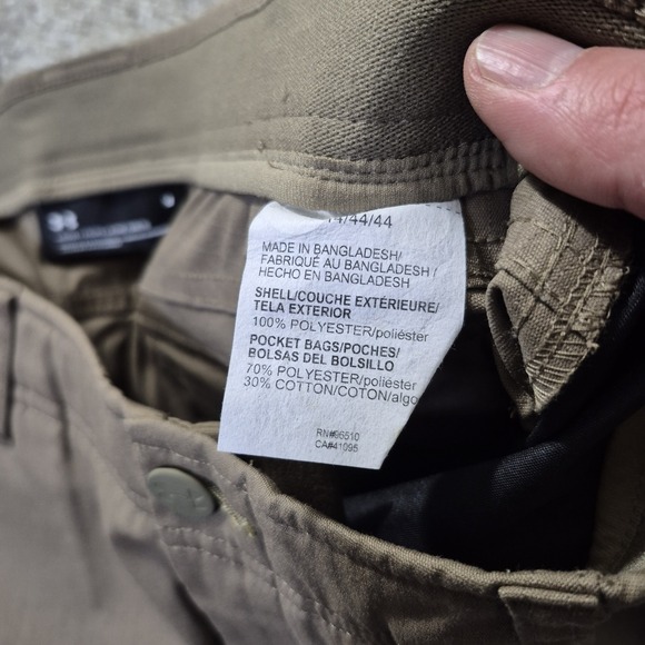 Under Armour Enduro Cargo Pant Womens 14 Brown Ripstop Tactical Workwear Outdoor - Picture 5 of 16